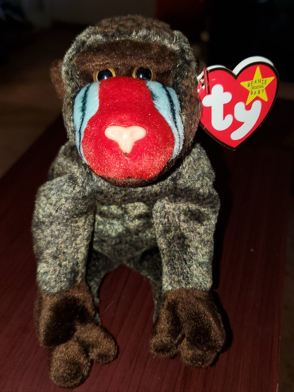 Vintage 99' Ty Beanie Baby Cheeks the Baboon